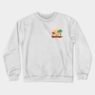 Ocean Drive Vibes Crewneck Sweatshirt